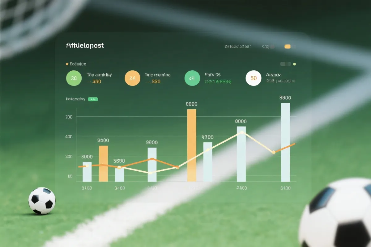 資料視覺化與趨勢觀察示意圖