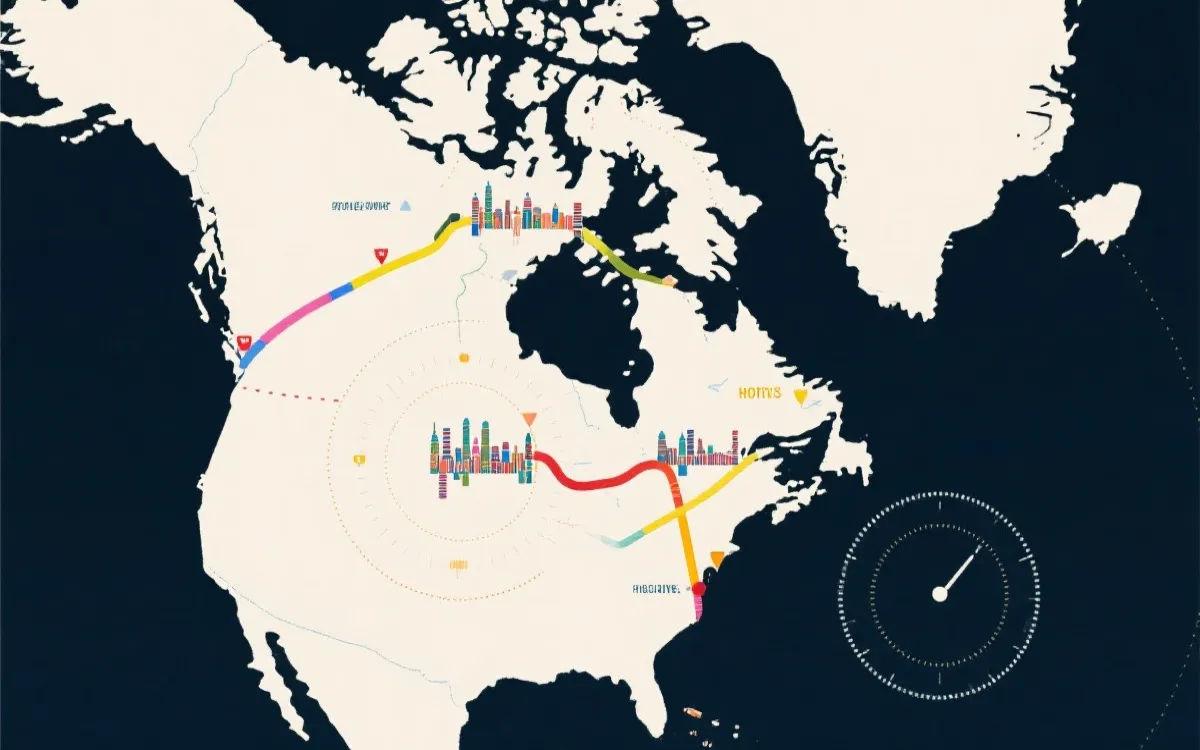 2026世界杯主办城市地图：一张图规划北美追球之旅（场馆位置/住宿区/交通线/跨城时间）
